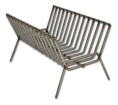 Argentine iron grill asado brasero parrilla. Premium Brasero. Brazier (Stainless Steel)