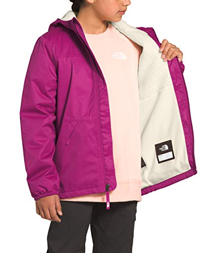 Jaqueta de chuva quente The North Face Girls, Wild Aster Purple, X-Small