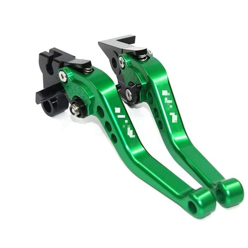 Leviers de frein et d'embrayage courts GSR750 GSR600 GSR400 noir vert