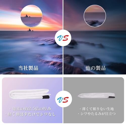 Salange 84インチ 16:9 プロジェクタースクリーン