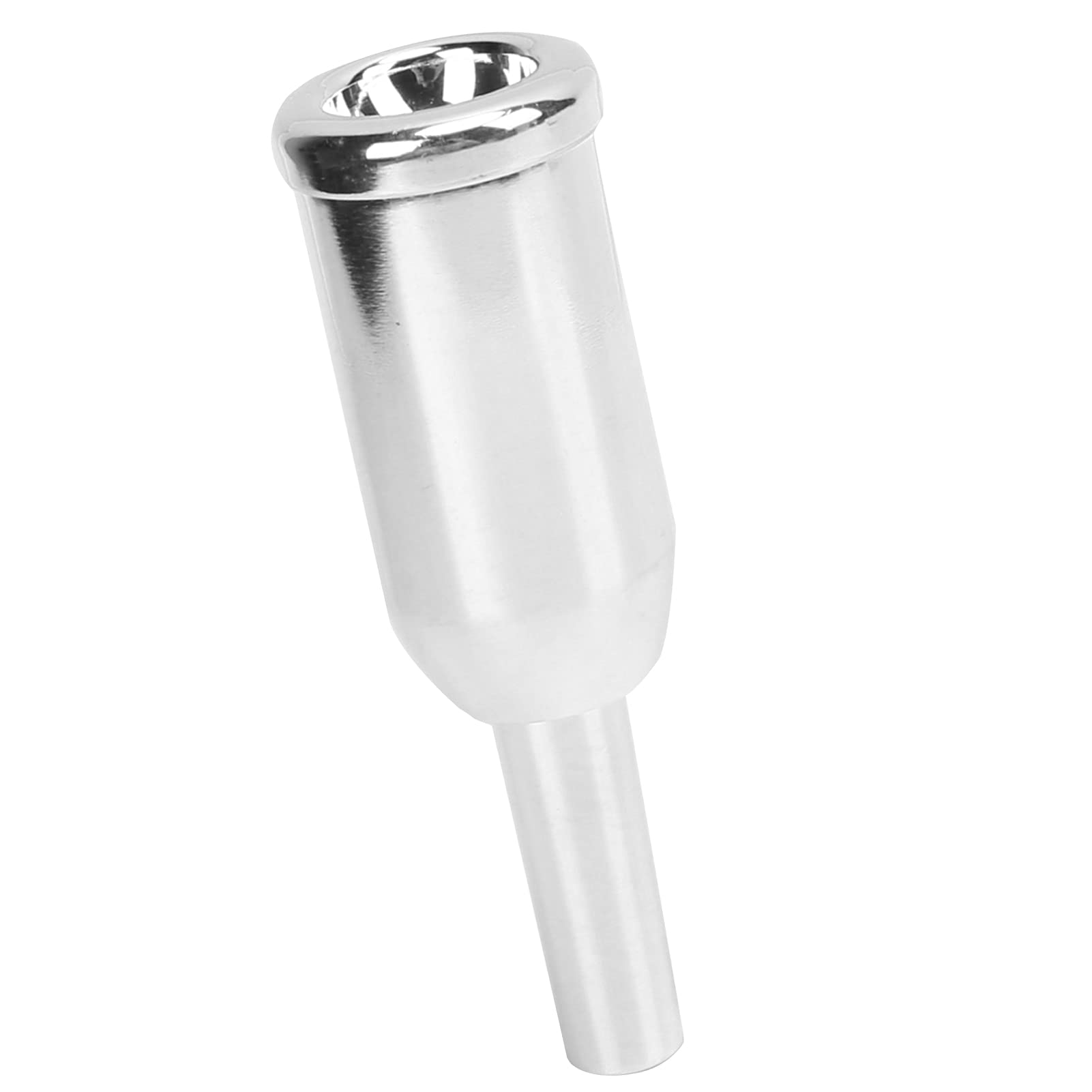9.8mm / 0.4in Trumpet Mouthpiece Trumpet Mouthpiece, 9.8mm Trumpet Mouthpiece Copper Silvering Water Injection Trumpet Mouthpiece 4?1/2 Universal Instrument for Change the Tone