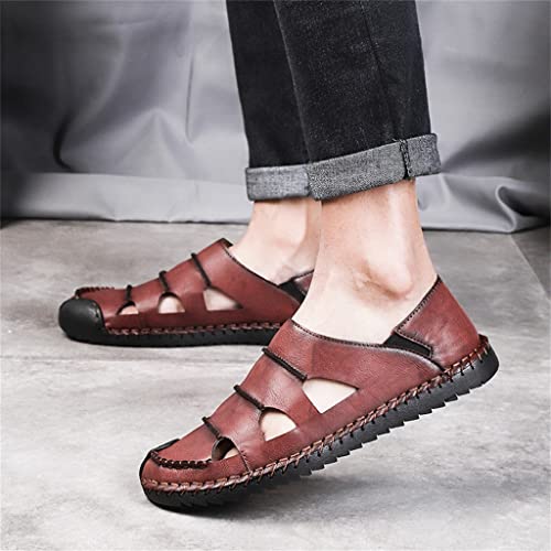 Loafers Men's Casual Shoes Outdoor Trekking Shoes Leisure Slip on Leisure Loafers(38)2