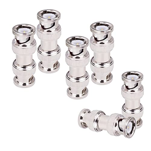 Conectores BNC macho a macho coaxial x15 unidades miniatura 5