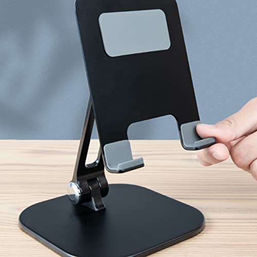 Support de téléphone pliable noir idéal pour le télétravail