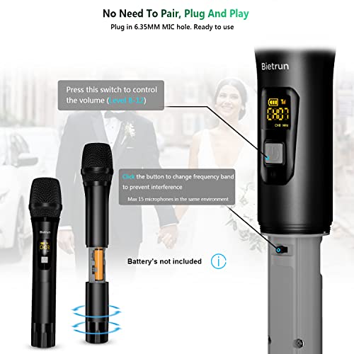 Bietrun Wireless Microphone