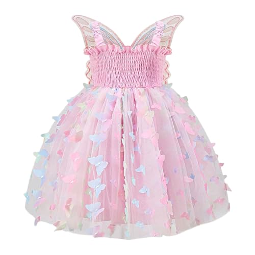 Robe de fée scintillante sans manches et tutu confortable fille