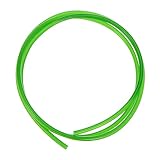 sourcing map Polyurethan Rundriemen 4mm Durchmesser 3.3ft(1 Meter) Länge Glatte Oberfläche PU Urethan Riemen für Antrieb Übertragung Grün