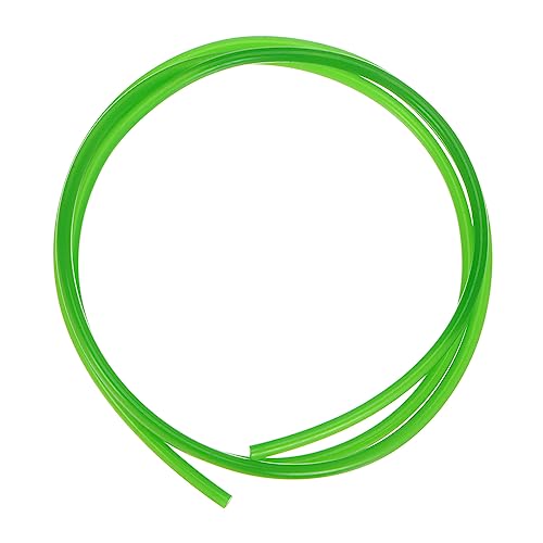 sourcing map Polyurethan Rundriemen 4mm Durchmesser 3.3ft(1 Meter) Länge Glatte Oberfläche PU Urethan Riemen für Antrieb Übertragung Grün