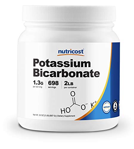 Nutricost Potassium Bicarbonate Powder 2 LB - Gluten Free, Non-GMO