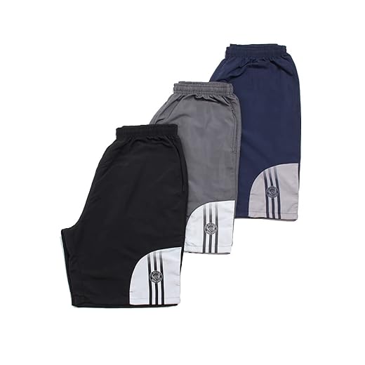 Kit 3 Bermuda Infantil Tactel