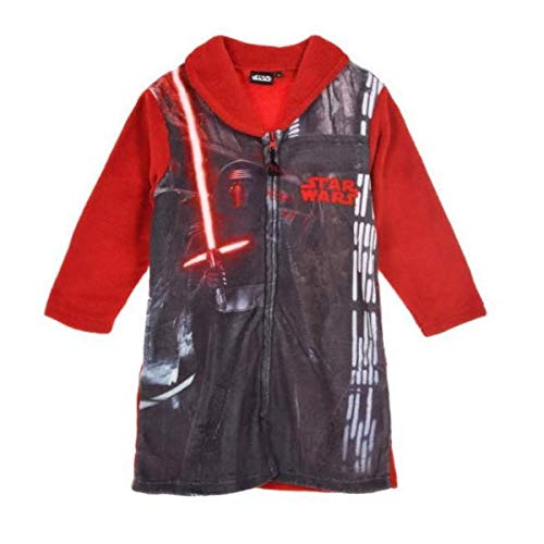Star Wars Boys Dressing Gown Robe Red - 128 - 7/8 -...