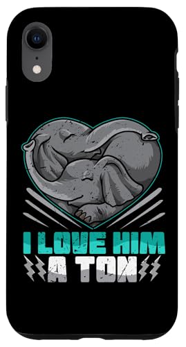 �}�b�`���O�J�b�v�� I LOVE HIM A TON �G���t�@���g ����� �ʔ������� �X�}�z�P�[�X iPhone XR �p