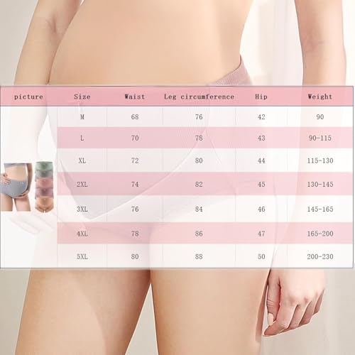 Ropa interior de algodón sin costuras LXURY para braguitas de embarazo cómodas 7