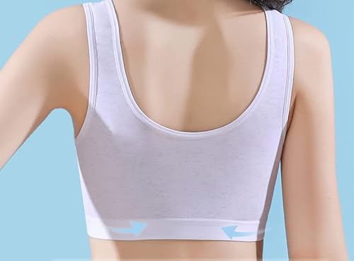 Herepai HERE233 Big Girls' Sports Bra With Breathable Pads Teens Cotton Training Bras  thumb #1