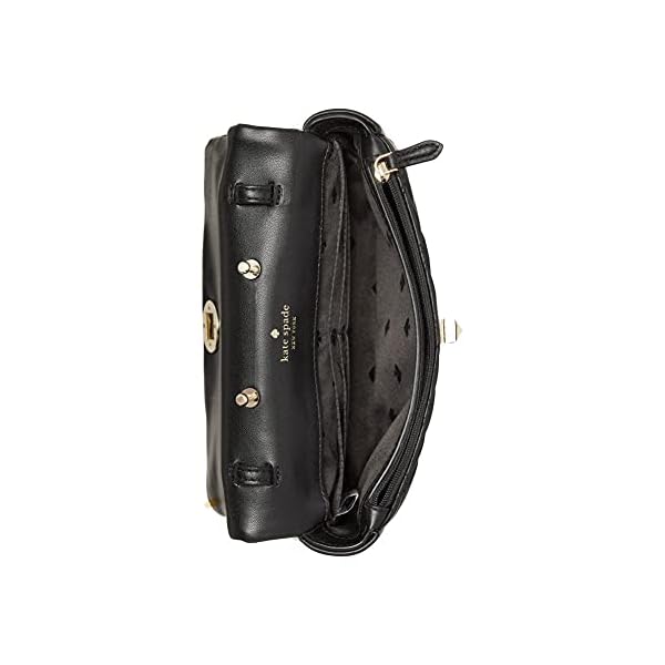 Kate Spade Natalia Crossbody Flap Turnlock Black Wlru6342