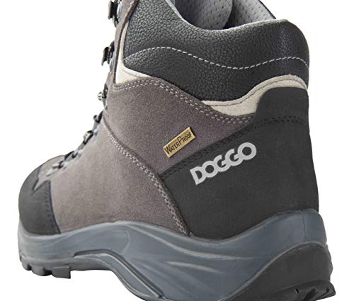 DOGGO Boje, Unisex Biker Boots, Braun (Braun/Schwarz Braun/Schwarz), 37 EU (4 UK)