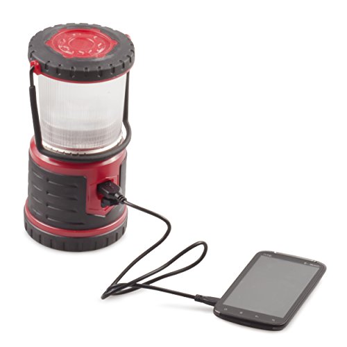 Blazin Brightest LED Rechargeable Lantern | Hurricane, Camping, Storm | Power Bank Light | 400 Hour Runtime (400 Lumen, Red) - Thumbnail 3