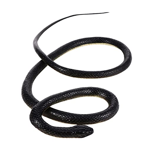 Vaguelly 1 Pc Serpiente Artificial Equipo Serpiente Novedad Juguetes Rata Serpiente Realista Figura De Serpiente Gato De Juguete Serpiente De Control Remoto Serpiente Falsa Caucho