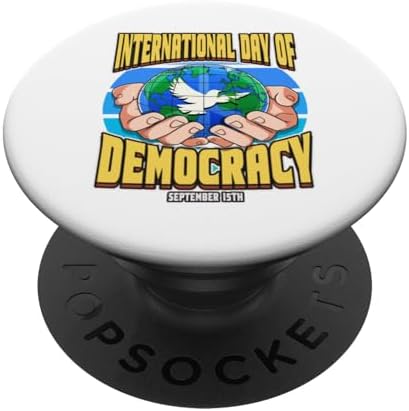 International Day of Democracy September 15th PopSockets Adhesive...