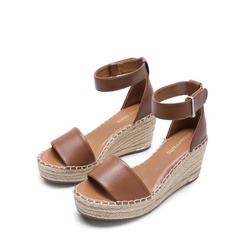 Image of DREAM PAIRS Women's Wedge Platform Summer Sandals