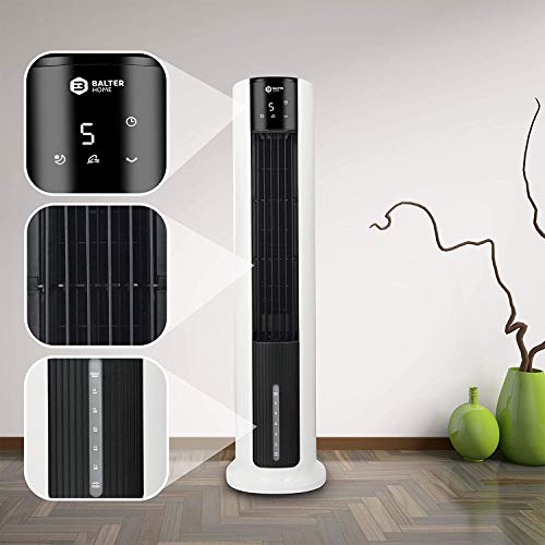 Balter VT-05 4in1 Mobile Klimaanlage für Zuhause und Büro, leise Wasserkühlung, Luftreinigung, 7L, 65 Watt