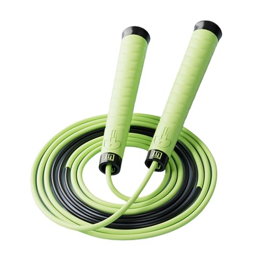 Cuerda de saltar de longitud ajustable para entrenamiento de fitness y resistencia con mango de goma antideslizante para uso infantil y infantil