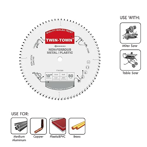 TWIN-TOWN 10-Inch 80T TCG Blade