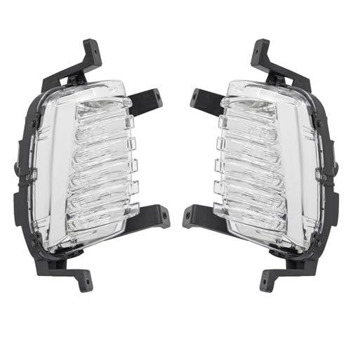 LIAPDG For 2018-2019 Sonata Limited Front LED Daytime Running Light, 0.7W/8.6W LED Driving Light 12V Driving Light Lamp Headlight Direct Replacement Assembly Method Closed OE 92208C1600, 92207C1600