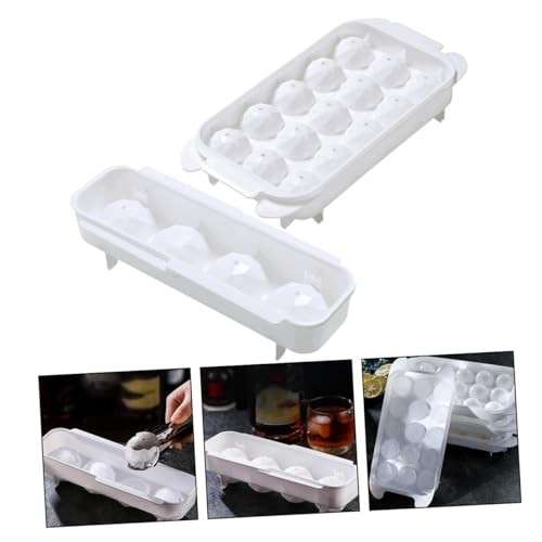 Molde para bolas de hielo Zerodeko 2 piezas con tapa miniatura 6