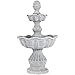 Produktbild STILISTA® Gartenbrunnen Modell Athene Steinoptik 50 x 48 x 85 cm Springbrunnen inkl. Pumpe