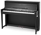 Piano eléctrico negro mate Classic Cantabile UP-1 SM Upright