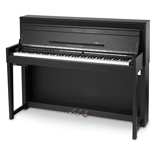 Classic Cantabile UP-1 SM Upright Pianoforte digitale nero opaco