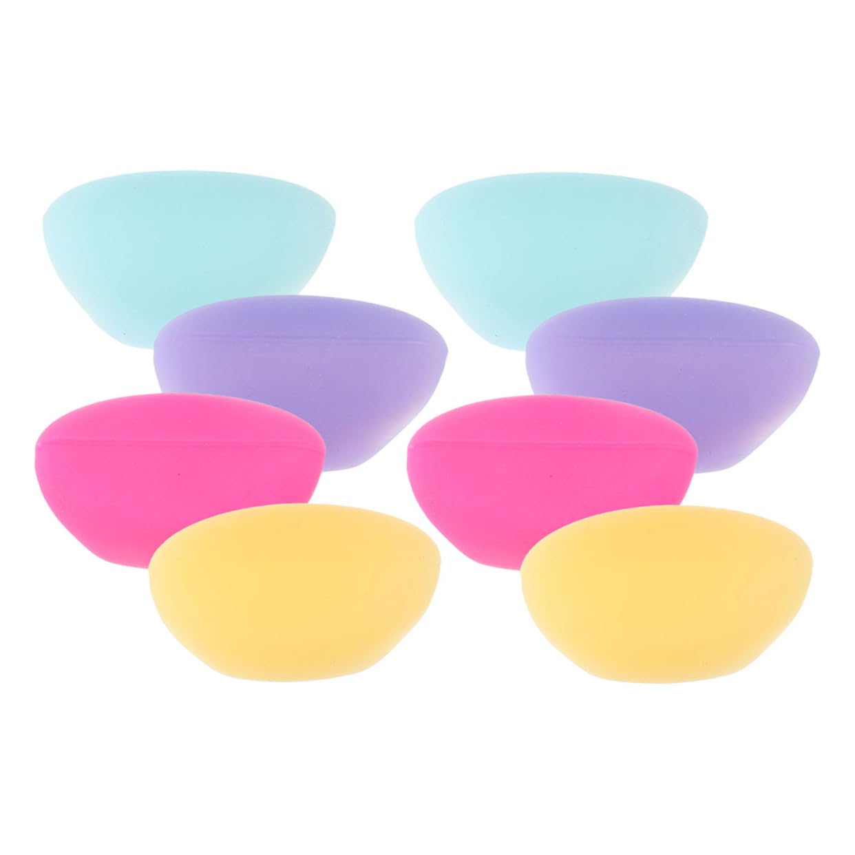 HANABASS 8 pcs Flute Thumb Rest Cushions Silicone Finger Covers for Flute Easy to Replace and Clean Comfortable Reduce Thumb Fatigue