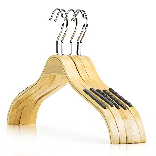 HANGERWORLD 50 Grucce in Legno Laminato 42cm