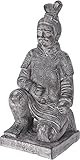 großer chinesischer Terrakotta-Krieger als Statue für den Garten oder Wintergarten