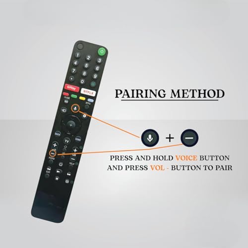 Image of Remote Control Compatible for Sony-TVs and Bravia-TV Compatible for All Sonyy 4K UHD LED LCD HD Smart TV (Version 3)