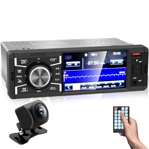 Som Automotivo, Radio Automotivo, Alta Potência 4 * 60W, Audio AUX, Reprodução de Audio MP3 / MP4 / MP5 / Navegação, Suporte a Cartão SD/MM de Grande Capacidade, Disco U