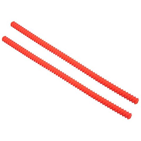 2Pcs Backofen-Rack-Schutz, Silikon-Verbrühungs-Isolierstreifen für Backofen und Mikrowelle Cover