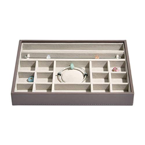 Preisvergleich Produktbild Stackers Nerzgrau Klassisch Schmuckschatulle Charm-Fach