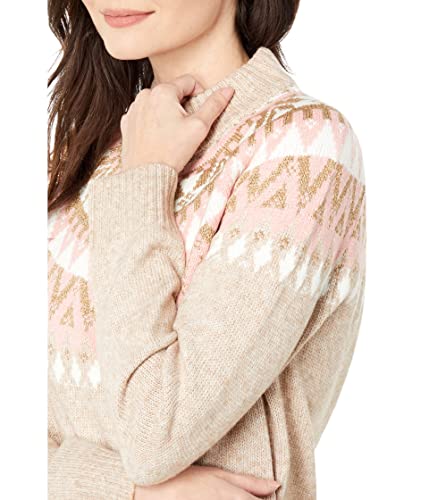 Image of Tommy Hilfiger Women's Fairisle Long Sleeve Crewneck Sportswear Sweater