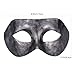 Coddsmz Mens Masquerade Masks Mardi Gras Mask Greek Roman Party Masks for Men Halloween Christmas Birthday Fashion Shows Celebration(Antique Silver)