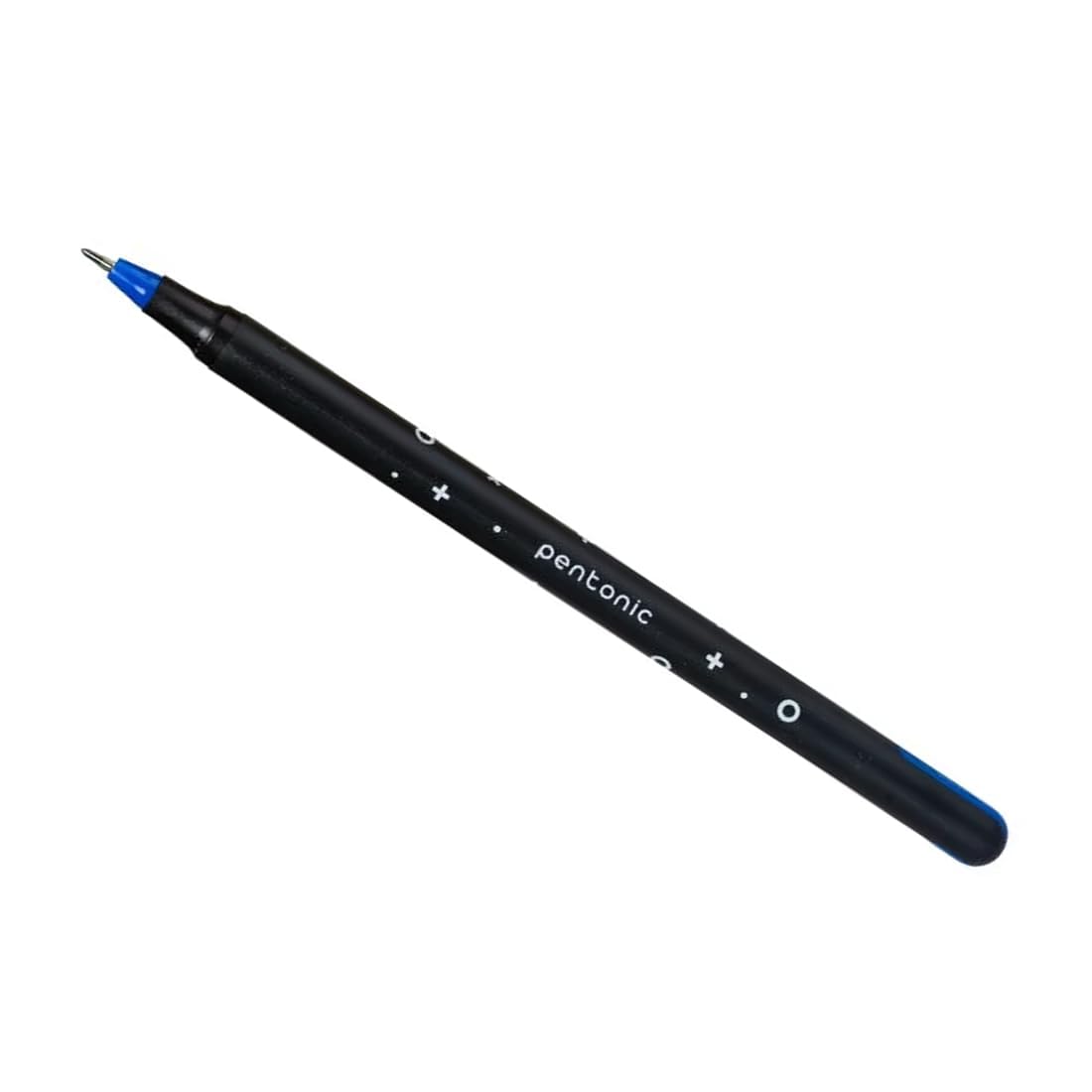 Pentonic Cipher 0.5mm Ball Pen, Black Body Blue Ink (Set of 10) 2