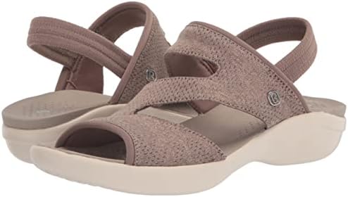 BZees Womens Cleo Strappy Sandal, Latte, 10 US | Image 6