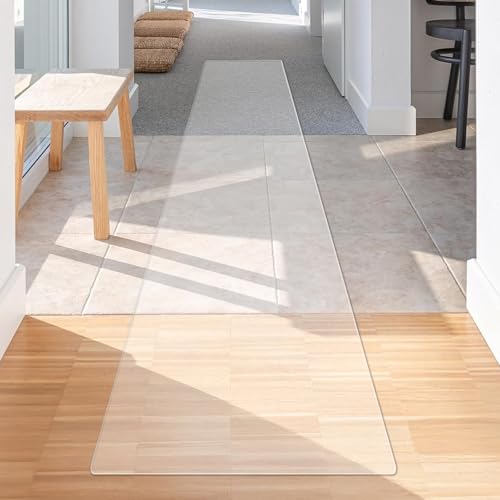 Tapis de chaise pour planchers en bois dur contre rayures roulettes