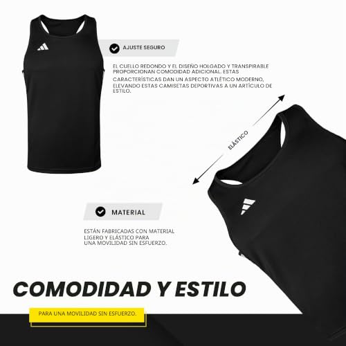 Adidas Chaleco de Boxeo Base Punch con Tejido Transpirable Blanco Talla L 3