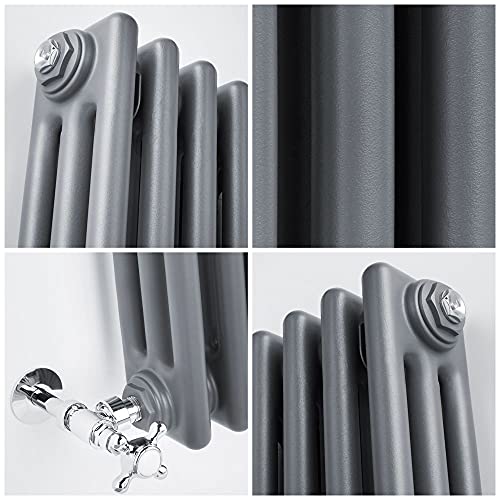 Hudson Reed Regent - Radiatore A Colonne 300Mm X 1595Mm Antracite - 3