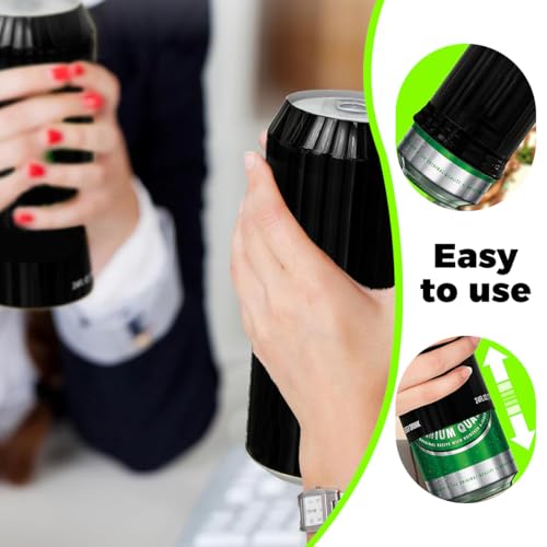 Image of HASTHIP 3PCS Silicone Can Sleeve for 500ml Beverage Cans, Silicone Covers Look Like Soda, Beer Can Cover Compatible with Various Drink Brands