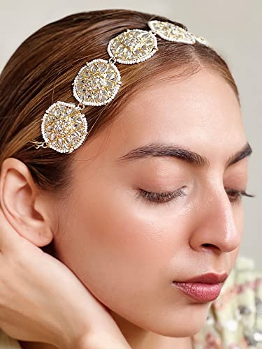 Nykaa Kundan Bridal Head Jewellery for Wedding