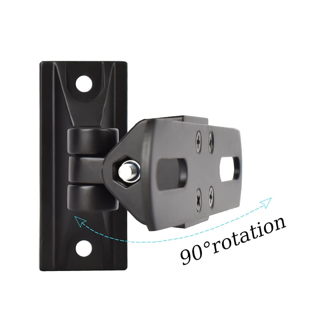 Soporte de Altavoz Soporte de Pared para Altavoz Soporte de Altavoz de Pared de Techo Envolvente, Utilizado para Oficina Sala de Estar Sala de reuniones Comedor Soporte d