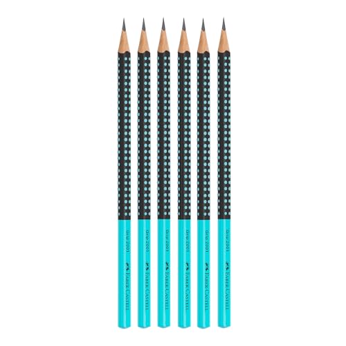 Faber-Castell - Bleistifte Grip 2001 Two Tone 6 Stück